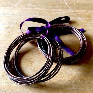 Maya Jewelry Copper Borneo Rings 24ct DISCONTINUED